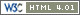 Valid HTML 4.01 Strict